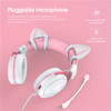 ONIKUMA X10 Cute Cartoon Design Head-mounted USB+3.5mm Wired Headphone Computer Laptop Gaming Music Headset