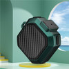 For Samsung Buds Live / Buds2 / Buds Pro Carbon Fibre Texture Shockproof Case Earbuds Charging Case Cover Soft TPU+PC Headset Protector - Black Green