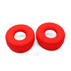 1 Pair Silicone Cushion Protective Cover Ear Pads for Beats Solo Pro Bluetooth Headphone - Red