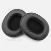 1 Pair Soft Earpads Leather Sponge Cushions for Skullcandy Crusher 3.0 Headphone Accessories Replacement - Black