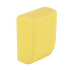Safe Rubber Car Seat Belt Clips Locking Buckles Protective Cover(Yellow)