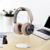 Universal Aluminum Alloy Headphone Stand Desktop Gaming Headset Holder Bracket for AirPods Max - Silver