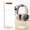 Universal Aluminum Alloy Headphone Stand Desktop Gaming Headset Holder Bracket for AirPods Max - Silver