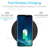 NEW BEE NB-Z2 2 in 1 Anti-slip Headset Holder Stand Mobile Phone Wireless Charger - Black