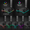 EKSA W1 RGB Gaming Headphone Stand Headset Holder with 3.5mm AUX and USB Charging Port for Gamers PC Earphone Accessories Desk