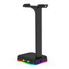 RGB Gaming Headset Stand with USB/Type-C Ports Headset Holder Hanger with Stable Base