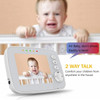 SM32 3.2-inch LCD Video Baby Monitor 2.4G Wireless 2 Way Audio Talk Night Vision Baby Security Camera - US Plug