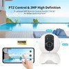 D305 Outdoor WiFi Security Camera 3MP HD PTZ Camera for Home Safety Smart Motion Detection Camera - US Plug