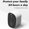 F3 Low Power WiFi Camera 1080P HD Two-way Voice Monitor Camera IP65 Waterproof Camera with Full-Color Night Vision for Baby, Pets, Home Security Surveillance