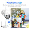 ESCAM QF120 1080P WIFI PIR Alarm IP Camera With Solar Panel Full Color Night Vision Two Way Audio IP66 [with Battery]