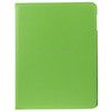 360 Degree Rotatable Leather Case with Sleep / Wake-up Function & Holder for New iPad (iPad 3)(Green)