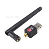 150Mbps WiFi USB Adapter Dongle Ethernet Network Card with 2dBi Antenna