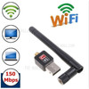 150Mbps WiFi USB Adapter Dongle Ethernet Network Card with 2dBi Antenna