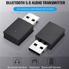 A4 5.0 Bluetooth Transmitter Desktop Computers USB Bluetooth Adapter for Bluetooth Headset Earbuds Speaker
