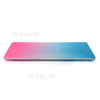 Fashion Rainbow Hard Protective Cover for MacBook 12-inch with Retina Display(2015) - Rose / Blue