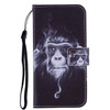 Chimpanzee Pattern Colored Drawing Horizontal Flip Leather Case for Huawei Mate 20 X, with Holder & Card Slots & Wallet & Lanyard