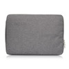 Jeans Cloth Fashionable 11.6-inch Notebook Bag Pouch Cover with Handle - Grey
