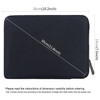 HAWEEL Splash-proof Shockproof Oxford Pouch Case Tablet Bag for 9.7-inch Tablet/Laptop - Black