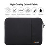 HAWEEL Splash-proof Shockproof Oxford Protective Pouch 3-Layer Laptop Case for 11-inch Tablet/Laptop - Black