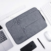 WIWU Travel Sleeve for 13/13.3-inch Multiple Pockets Laptop Protective Bag with Handle - Grey