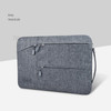 WIWU Travel Sleeve for 13/13.3-inch Multiple Pockets Laptop Protective Bag with Handle - Grey