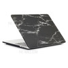 Patterned Hard Protector Case for MacBook Air 13.3" Retina Display A2337 M1 (2020)/Air 13.3'' Retina Display A2179 (2020)/Air 13.3-inch (2019) (2018) A1932 - Marble Texture / Black