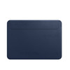 WIWU Skinpro 2nd Generation Ultra-thin PU Leather Laptop Sleeve Bag for MacBook 13 Air 2011/2012(A1369/A1466/A1278/A1425/A1502) - Blue