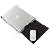 SOYAN Felt PU Leather Pouch Case with Mouse Pad for Macbook Air 13.3 Inch / Pro 13.3 Inch - Black