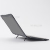 Two-pieces Plastic + TPU Hybrid Case with Stand for MacBook 12-inch with Retina Display (2015) - Grey