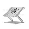 Foldable Laptop Cooler Angle Adjustable Stand Holder with Cooling Fan for 10-17.3inch Notebook