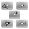 HAT PRINCE Creative Decal Sticker for MacBook Air / Pro - Random Pattern 4
