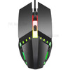 HXSJ S200 Wired Mouse Colorful Luminous Gaming Mouse