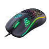 IMICE T98 7200DPI RGB Mouse Onboard Memory Honeycomb Hollow Shell Extreme Responsiveness Wired Mouse