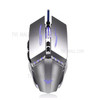 AULA S30 Professional 3200 DPI USB Wired Computer Laptop Gaming Optical Mouse with Breathing Light - Grey