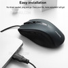 RAPOO N300 USB Wired Gaming Mouse Ergonomic Computer Lightweigt Mice with Buttons for Laptops PC