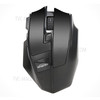 GINWFEIY W2 Rechargeable 2.4G Wireless Gaming Mouse 1600DPI 6 Keys Computer Laptop Tablet Ergonomic Mice - Black