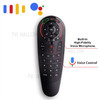 Remote Control 2.4G Wireless Voice Air Mouse 33 Keys IR Learning Gyro Sensing Smart Remote for Android TV Box Mini PC