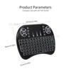 Air Mouse Keyboard 2.4G Wireless RF Remote Control Backlit Multimedia Remote Touchpad Rechargeable Combos Handheld Keyboard