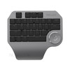 DELUX T11 Programmable One-handed Keypad Multifunctional Knob 28Keys Portable Keypad - Black