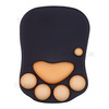 Silicone Mouse Wrist Pad Anti-slip Cute Cat Claw Wrist Support Mouse Pad - Black