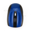 WH315 Portable 2.4GHz Wireless Mouse Optical Gaming Mice for Laptop Computer - Blue