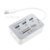 7-in-1 USB to 3-Port USB 3.0 Hub MS/SD/M2/TF/ Card Reader