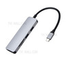 5-in-1 Type-C- Hub with 3 USB 3.0 Ports + TF/SD Card Reader for Macbook Laptop