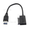 USB 3.0 to Micro SATA 7+9 16 Pin 1.8'' 90 Degree Angled Hard Disk Driver SSD Adapter Cable