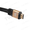 3m HDMI 2.0 4K 30AWG HD 3D 18 Gbps Ethernet Audio Return Flat HDMI Cable - Gold Color