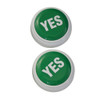 3 PCS Party Knowledge Quiz Game Electronic Squeeze Sound Box Answer Toy, Specification:Green YES