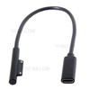 DC 15V Type-C USB-C Female to Surface Pro3 Pro4 Pro5 Pro6 Book Pro Charge Cable