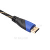 1.8M Mesh Layer Woven Pattern HDMI Cable V1.4 AV HD 3D for PS3 Xbox HDTV 1080P