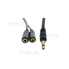 Brand New 3.5mm Male to 2 Female Audio Splitter Adapter Cable