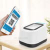 Supermarkets Stores USB Wired Barcode Hands-free Scanner Versatile Scanning - White